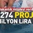 Tarım ve Orman Bakanlığı'ndan bin 274 projeye 245 milyon lira hibe