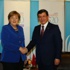 Başbakan Davutoğlu, Merkel İle Sığınmacılar Ve Terörizmi Konuştu Başbakan Davutoğlu, Merkel İle Sığınmacılar Ve Terörizmi Konuştu