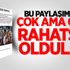 Bu paylaşımdan çok ama çok rahatsız oldular