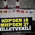 AK Parti HDP'den 18, MHP'den 37 milletvekili aldı AK Parti HDP'den 18, MHP'den 37 milletvekili aldı
