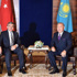 Abdullah Gül Nazarbayev ile görüştü