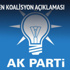 AK Parti'den koalisyon açıklaması