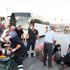 Kavşakta çarpışan iki motosikletli yaralandı