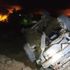 Uçuruma yuvarlanan otomobilden mucize kurtuluş Uçuruma yuvarlanan otomobilden mucize kurtuluş