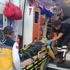 Motosiklet devrildi: 2 yaralı Motosiklet devrildi: 2 yaralı