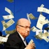 Blatter'ın üzerine dolar fırlattı! Blatter'ın üzerine dolar fırlattı!