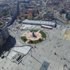 Taksim Meydanı'nın son hali havadan görüntülendi