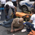 Kabataş'ta motor kazası