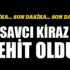 Savcı Kiraz hayatını kaybetti! Savcı Kiraz hayatını kaybetti!