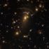 Hubble, uzay-zamanı 'büken' dev galaksi kümesini görüntüledi Hubble, uzay-zamanı 'büken' dev galaksi kümesini görüntüledi