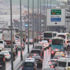 İstanbul'da trafik yoğunluğu yüzde 71'e ulaştı İstanbul'da trafik yoğunluğu yüzde 71'e ulaştı