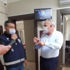 Kovid-19 olmasına rağmen bürosunda çalışırken yakalanan avukat karantinaya alındı