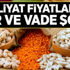 Bakliyat fiyatlarına kur ve vade şoku Bakliyat fiyatlarına kur ve vade şoku