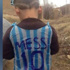 Poşetten Messi forması yapan çocuk bulundu Poşetten Messi forması yapan çocuk bulundu