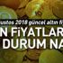 Bugün altın fiyatları ne kadar? Gram altın ne kadar? 15 Ağustos güncel altın fiyatları...