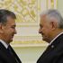 Özbekistan Cumhurbaşkanı Mirziyoyev, TBMM Başkanı Yıldırım'ı kabul etti Özbekistan Cumhurbaşkanı Mirziyoyev, TBMM Başkanı Yıldırım'ı kabul etti