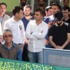 Oğlunu böyle uğurladı