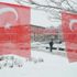 Sivas'ta kar yağışı etkili oldu Sivas'ta kar yağışı etkili oldu