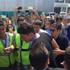 Mario Gomez Beşiktaşlı taraftarlarla buluştu Mario Gomez Beşiktaşlı taraftarlarla buluştu