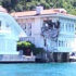 Boğazda gemi yalıya çarptı Boğazda gemi yalıya çarptı