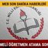 Sözleşmeli öğretmenlik tercih başvuru sonuçları 2018 MEB öğretmen atamaları açıklandı mı