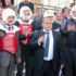 Öğretmenlerden kask ve yelekli protesto