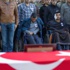 Şehidin cenazesine yaralı arkadaşları da katıldı Şehidin cenazesine yaralı arkadaşları da katıldı