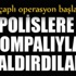 Aksaray'da yol kontrolü yapan iki polise pompalıyla saldırdılar