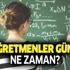 2019 Öğretmenler Günü ne zaman, hangi gün? 24 Kasım Öğretmenler Günü şiirleri