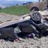 Otomobil tarlaya uçtu: 1 ölü, 3 yaralı Otomobil tarlaya uçtu: 1 ölü, 3 yaralı