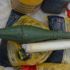 Teröristlerin sığınağındaki sandıktan anti tank roketi çıktı