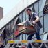 Bankanın duvarını arılar bastı Bankanın duvarını arılar bastı