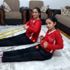 Sporcular antrenmanlarını evde sürdürüyor Sporcular antrenmanlarını evde sürdürüyor