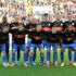MKE Ankaragücü ısınmaya şehitler anısına siyah forma ... MKE Ankaragücü ısınmaya şehitler anısına siyah forma ...