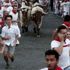 San Fermin Festivali'nde boğalarla ilk koşu yapıldı