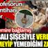 ﻿Profesörün boz ayıyla olan tatlı savaşı bitmiyor