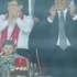 Başbakan Ahmet Davutoğlu Hollanda maçını şehit çocuğuyla tribünden izledi