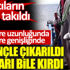 ﻿Balıkçıların ağına takıldı. İki vinçle çıkarıldı görenler gözlerine inanamadı