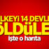 5 ülkeyi 14 devlete böldüler!