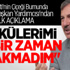 AK Parti Genel Başkan Yardımcısı Selçuk Özdağ'dan İlk Açıklama