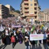 Hakkari'de Siyah Bezli Protesto (2)