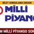 Milli Piyango sonuçları MPİ 19 Kasım Milli Piyango sorgulama ekranı