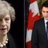 İngiltere Başbakanı May Trudeau ile görüştü