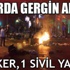 Sınırda gergin anlar: 5 asker 1 sivil yaralı