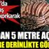 ﻿Kıyıdan 5 metre açıkta 1 metre derinlikte görüldü