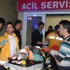 Sivas'ta yolcu otobüsü devrildi: 51 yaralı Sivas'ta yolcu otobüsü devrildi: 51 yaralı