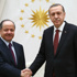 Erdoğan, Barzani'yi kabul etti
