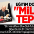 Eğitim Donat'a "Milli" Tepki