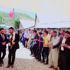 Filistinli çocuklar'dan İsrail'e protesto