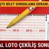 Sayısal Loto çekilişi 14 Temmuz sonuçları 2018 MPİ Sayısal Loto çekiliş sonuçları bilet sorgulama ekranı mpi.gov.tr